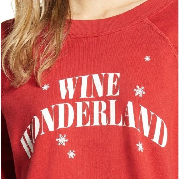 Wildfox Wine Wonderland Sweater by Wildfox Christmas Holiday XS - Picture 4 of 6